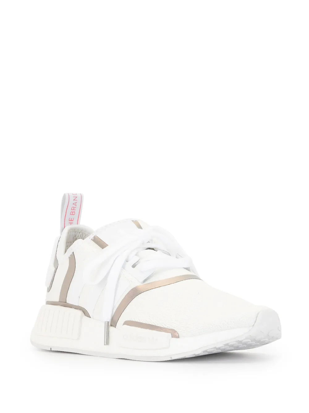 adidas Metallic Tape Lace Up Trainers