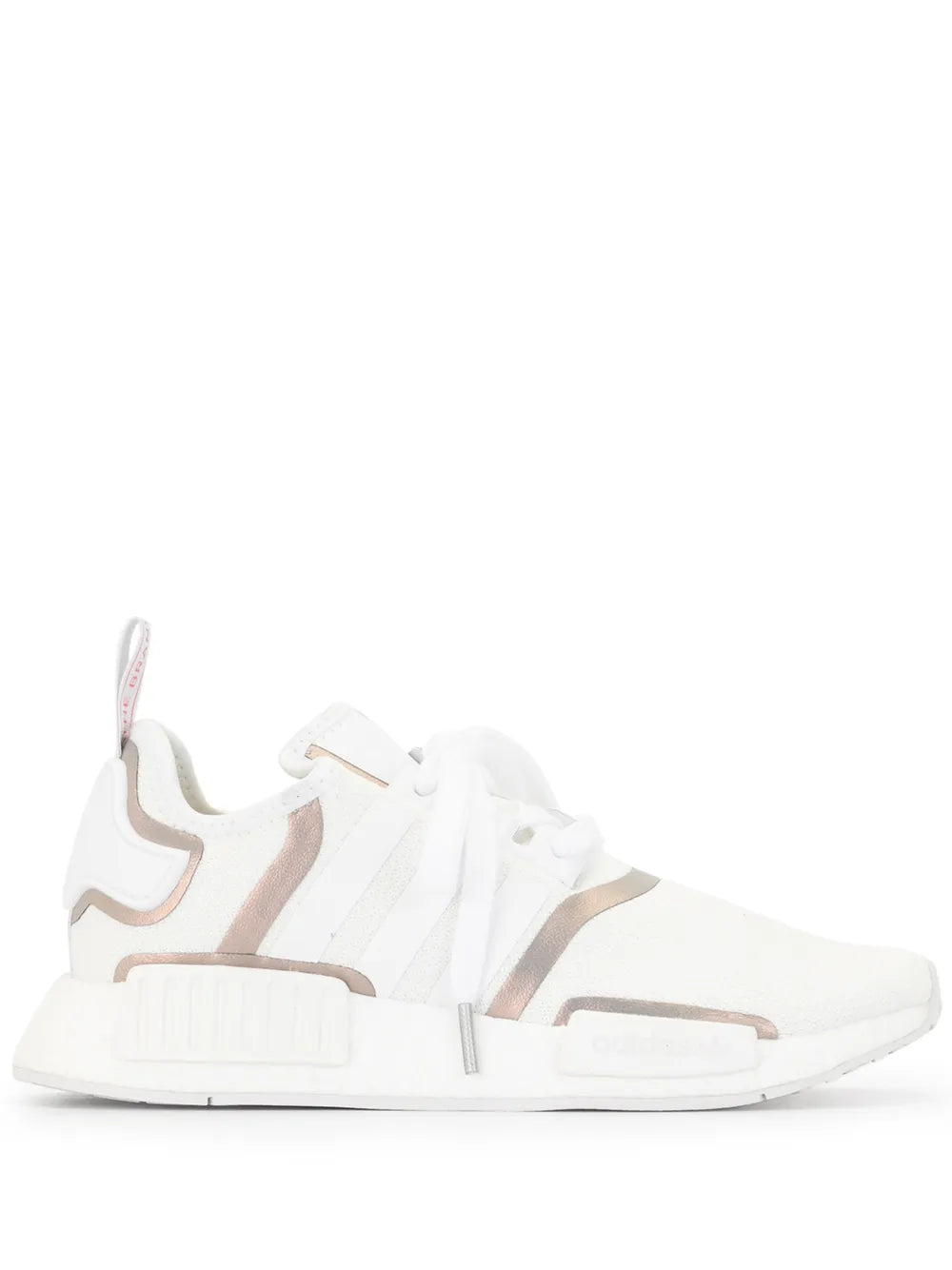 adidas Metallic Tape Lace Up Trainers