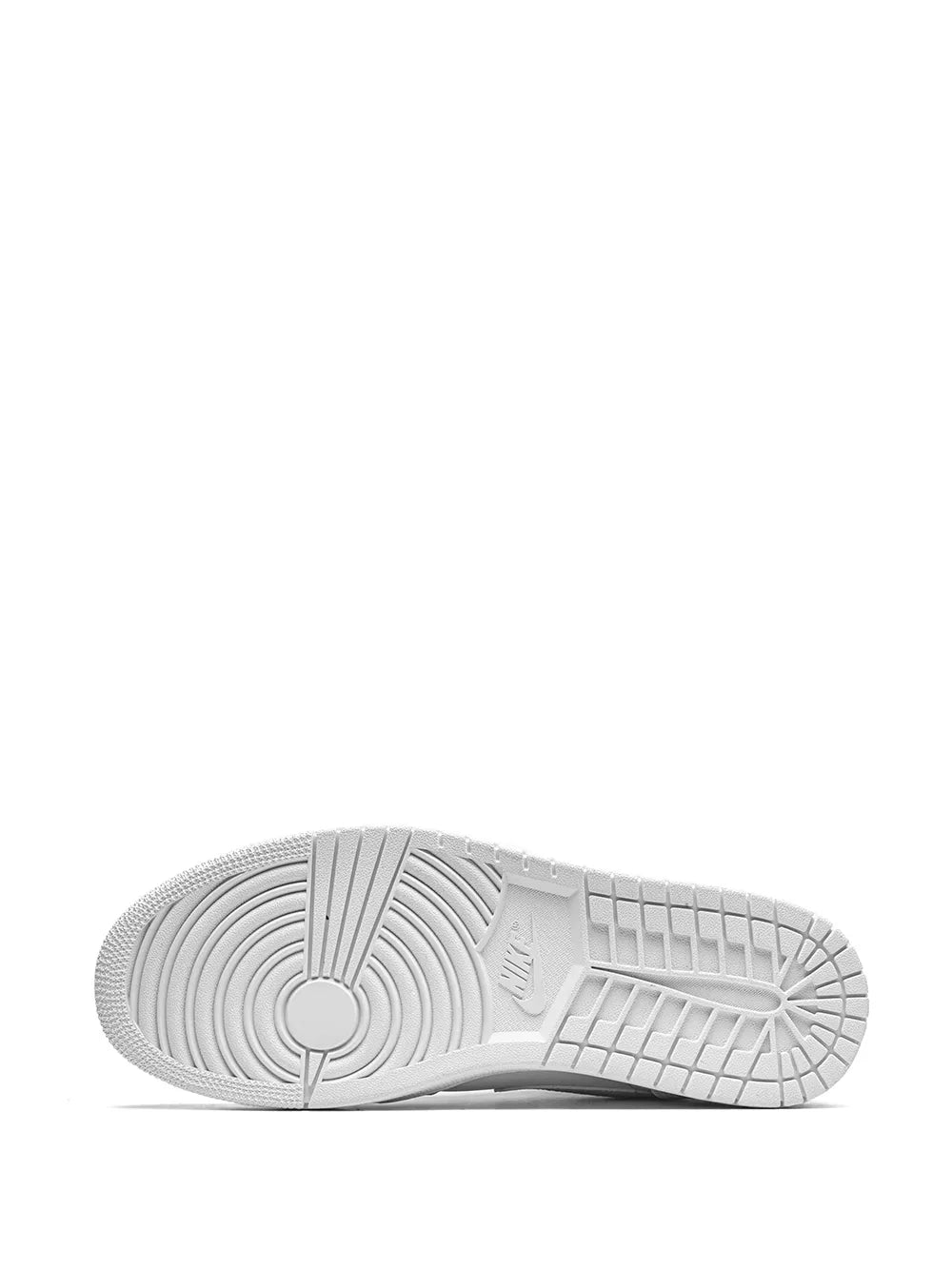 Nike Air Jordan 1 Mid Triple White Sneakers