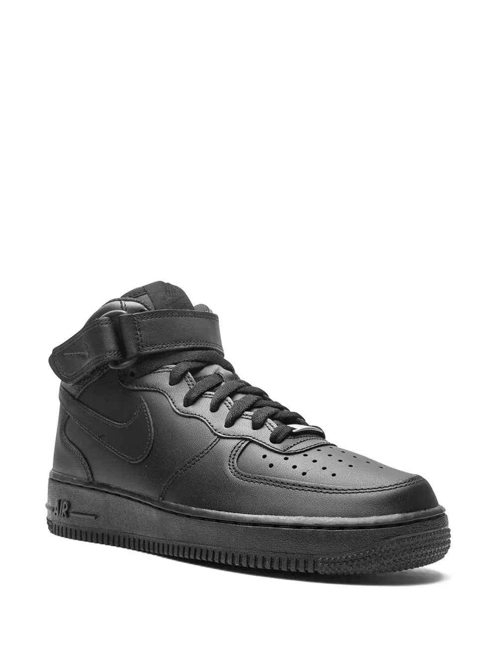 Nike Air Force 1 Mid 07 2021 Release Triple Black Sneakers