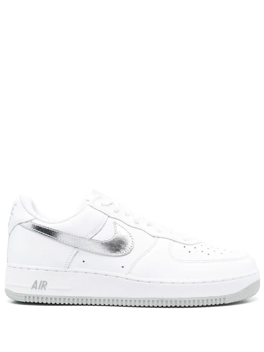 Nike Air Force 1 Low Silver Swoosh Sneakers