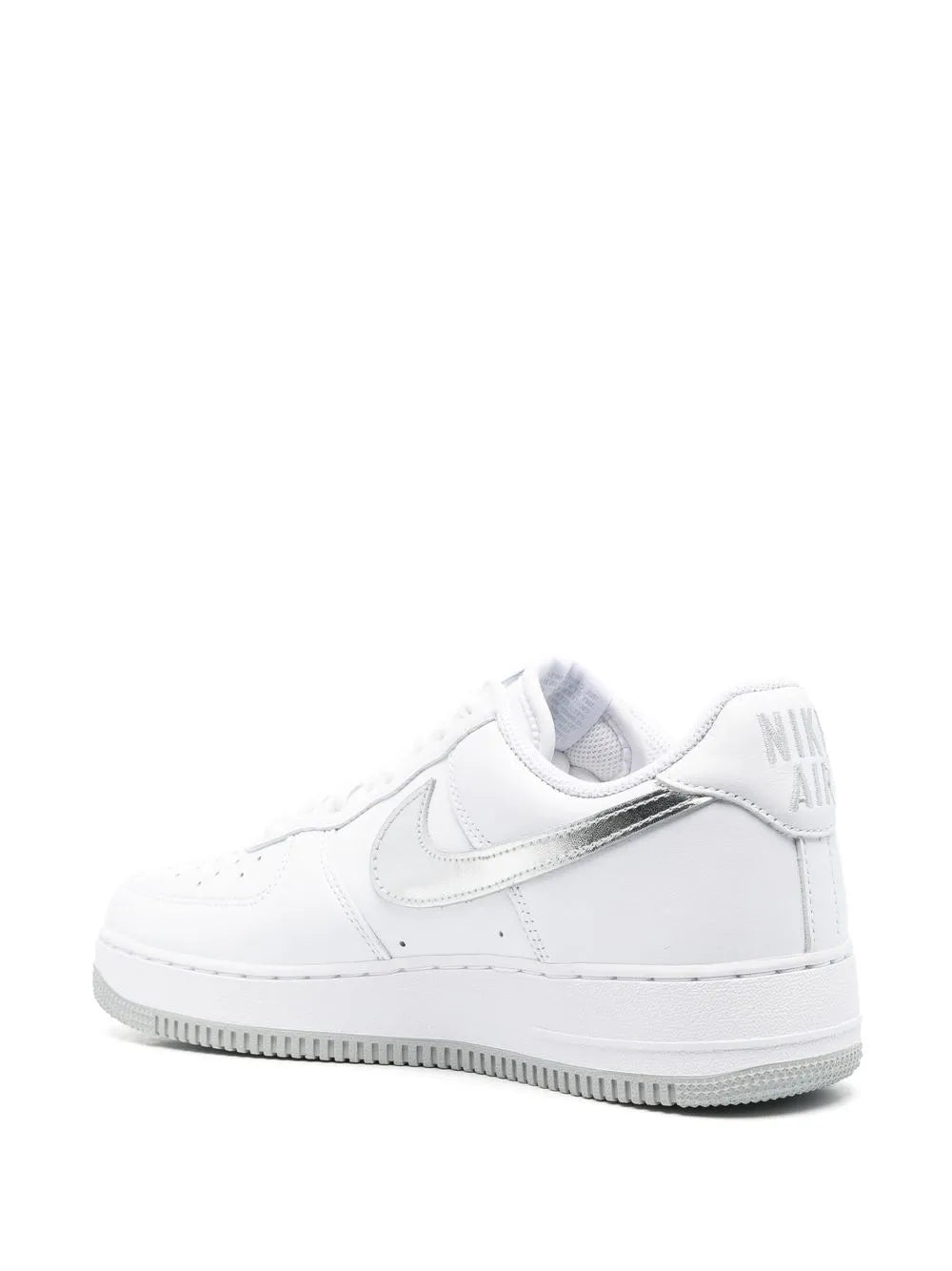 Nike Air Force 1 Low Silver Swoosh Sneakers