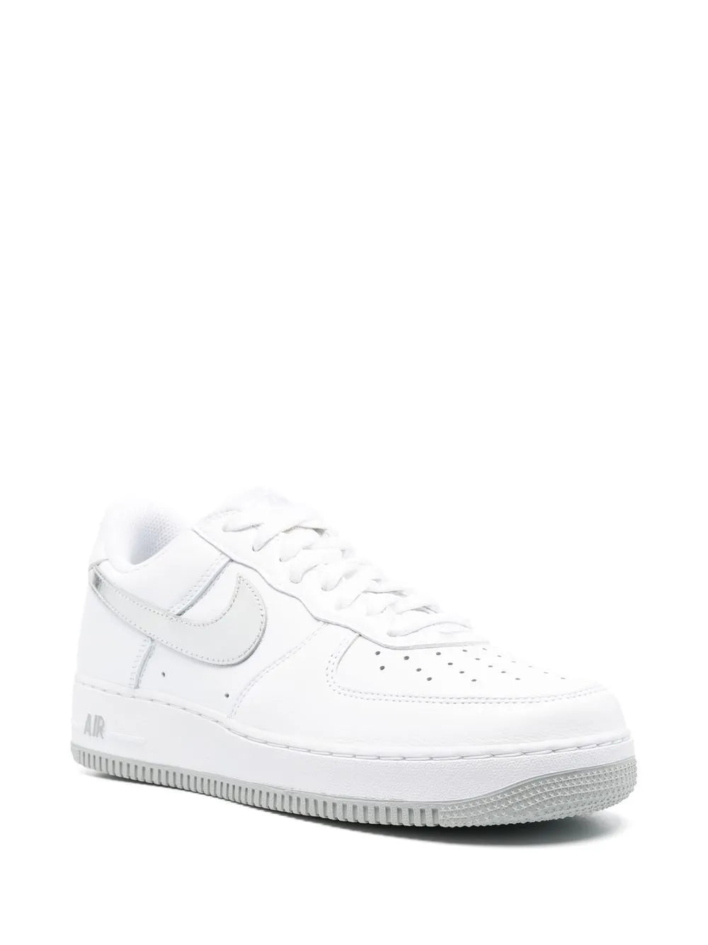 Nike Air Force 1 Low Silver Swoosh Sneakers
