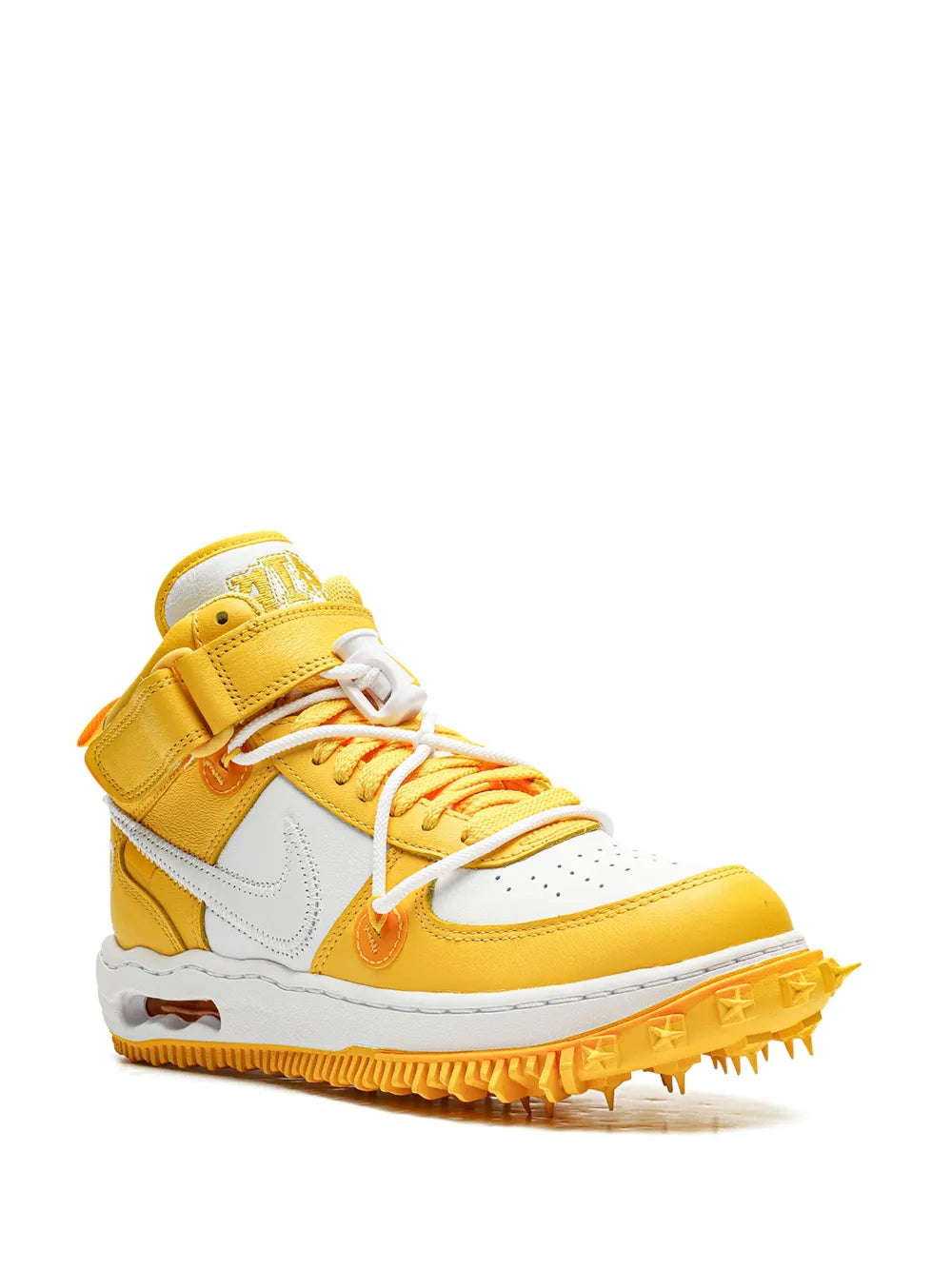 Nike Air Force 1 Mid Off-White - Varsity Maize Sneakers