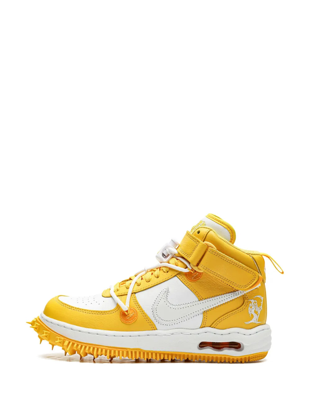 Nike Air Force 1 Mid Off-White - Varsity Maize Sneakers