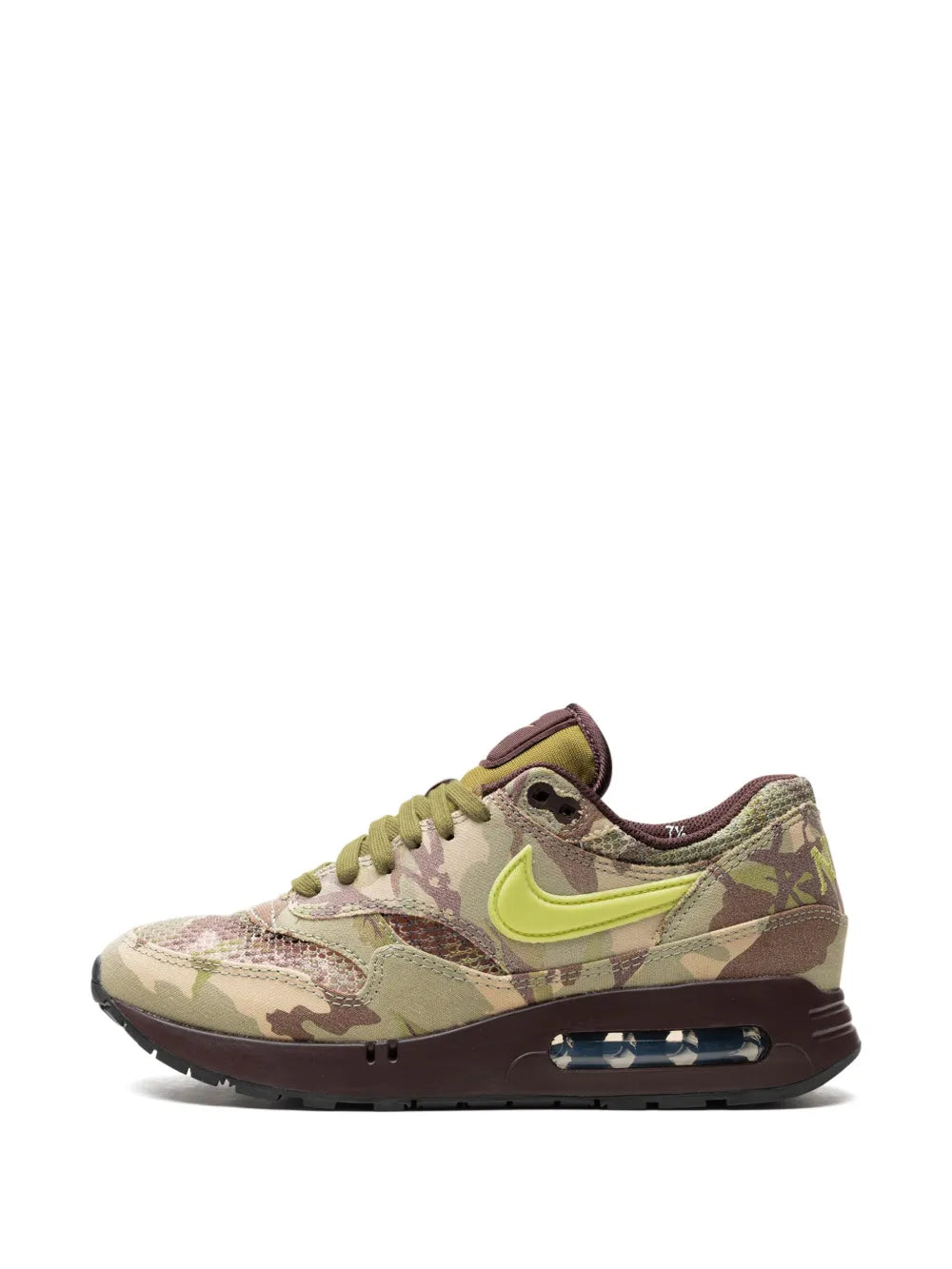 Nike Air Max 1 Camo - 200 Earth/Oil Green/Black/Light Lemon Twist Sneakers