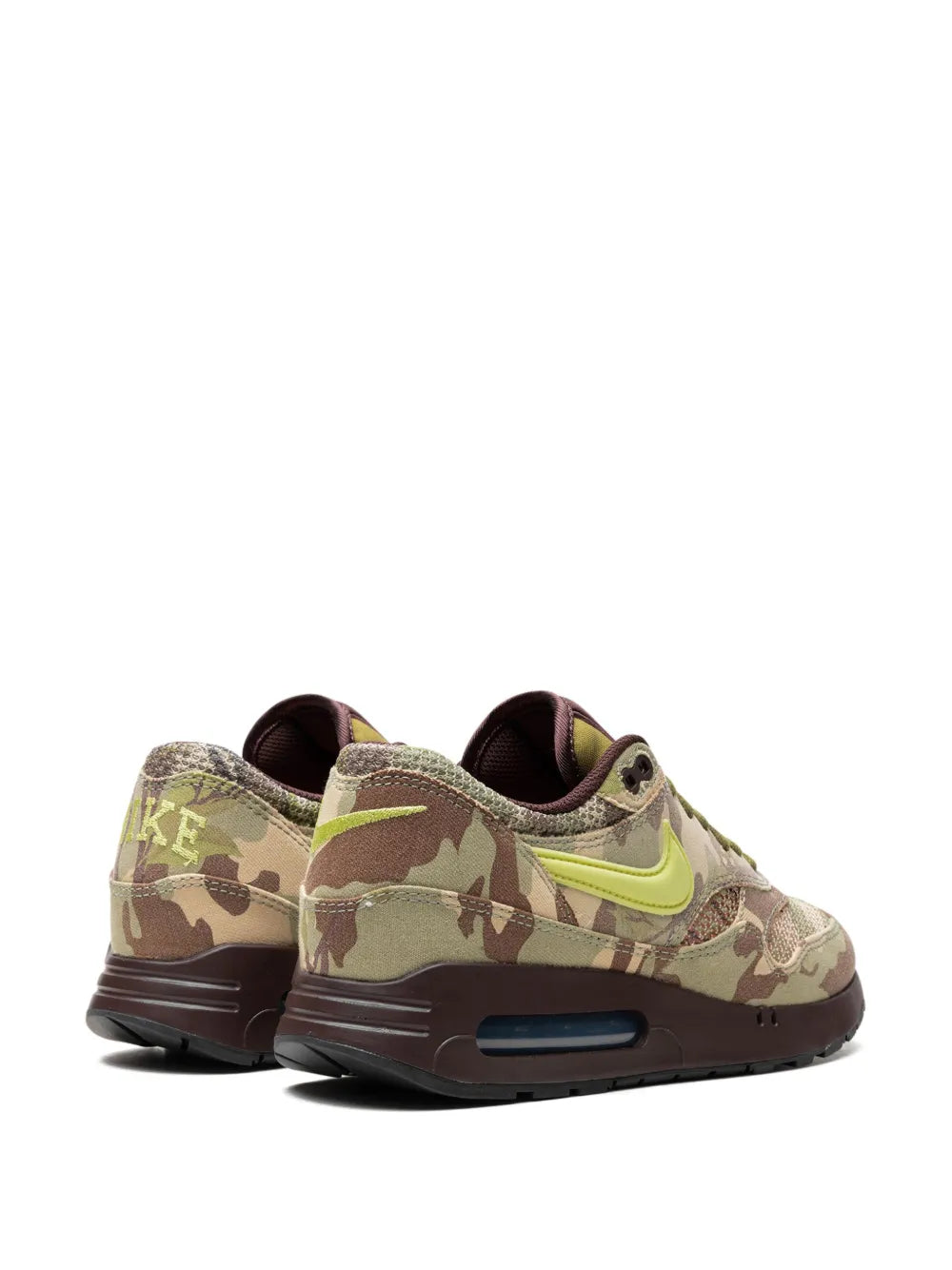 Nike Air Max 1 Camo - 200 Earth/Oil Green/Black/Light Lemon Twist Sneakers
