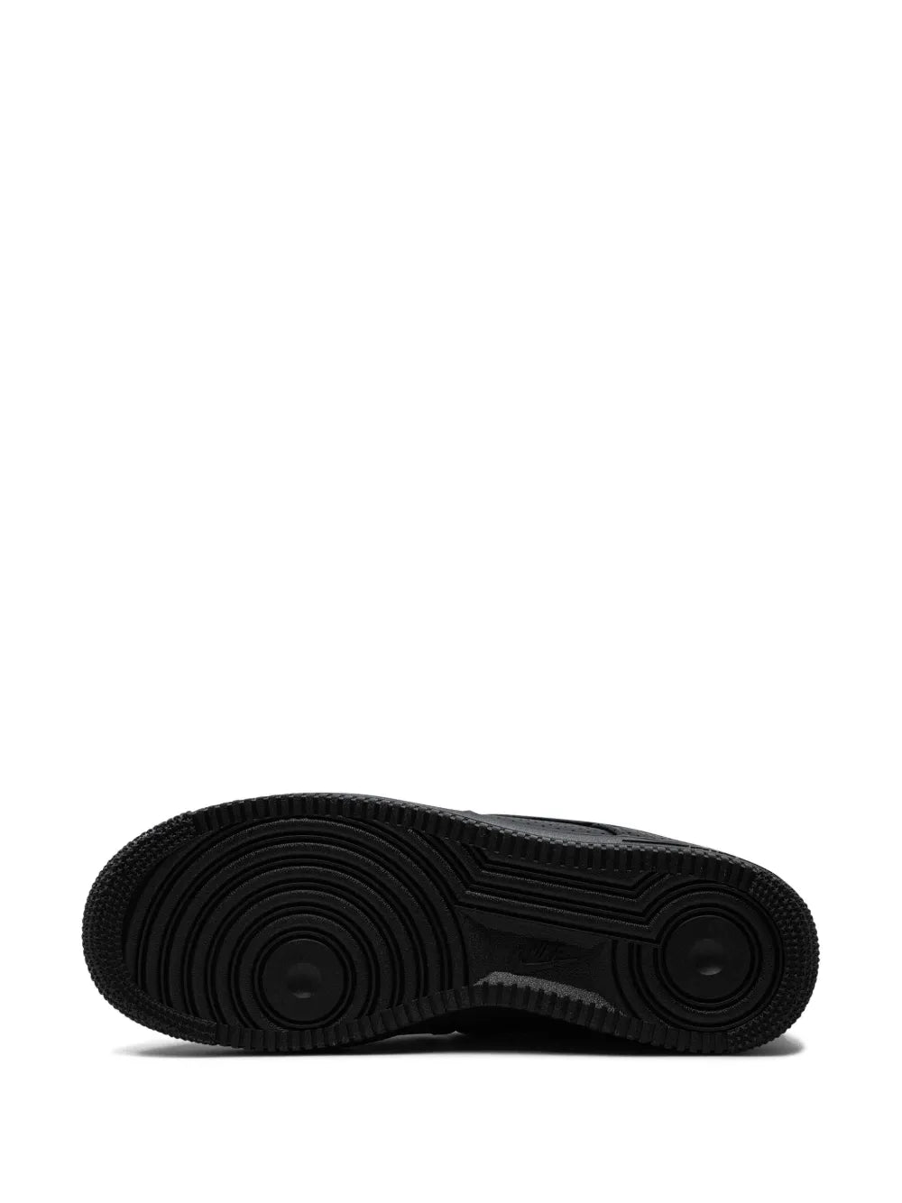 Nike Air Force 1 Low Sp Triple Black Perforated Sneakers