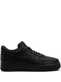 Nike Air Force 1 Low Sp Triple Black Perforated Sneakers