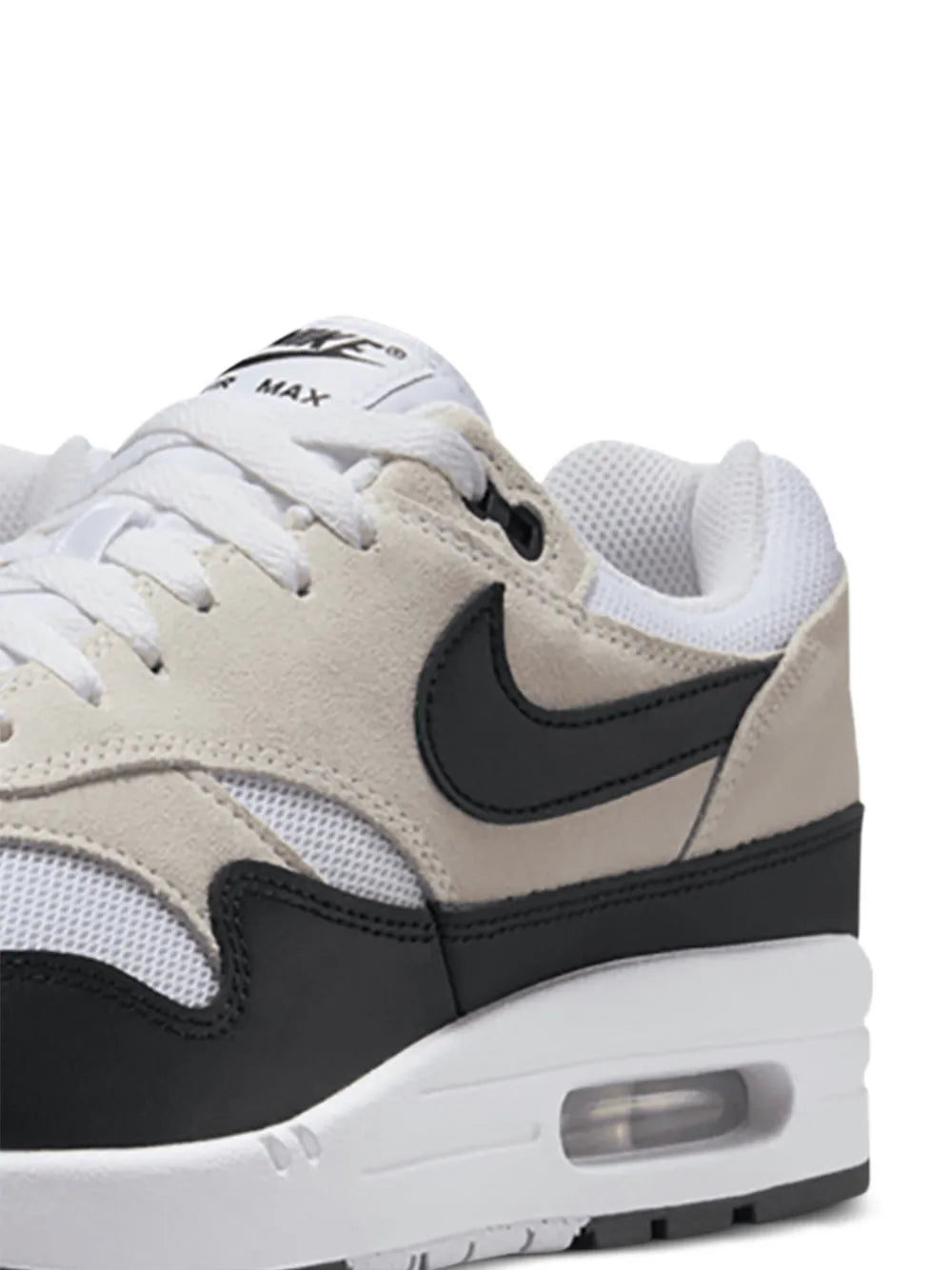 Nike Air Max 1 White/Black Sneakers