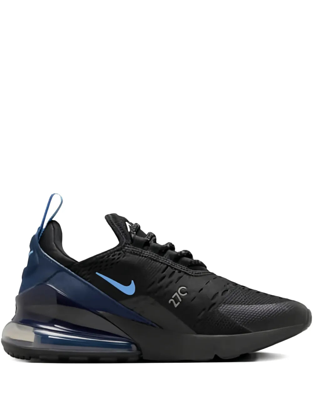 Nike Air Max 270 Black Royal Midnight Navy Sneakers