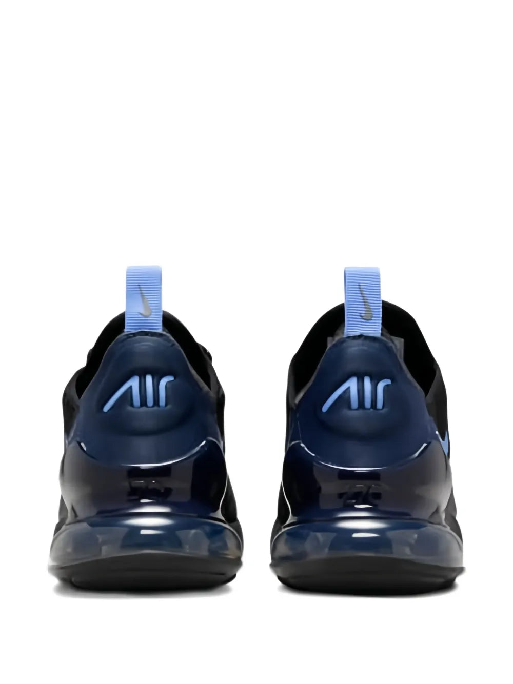 Nike Air Max 270 Black Royal Midnight Navy Sneakers