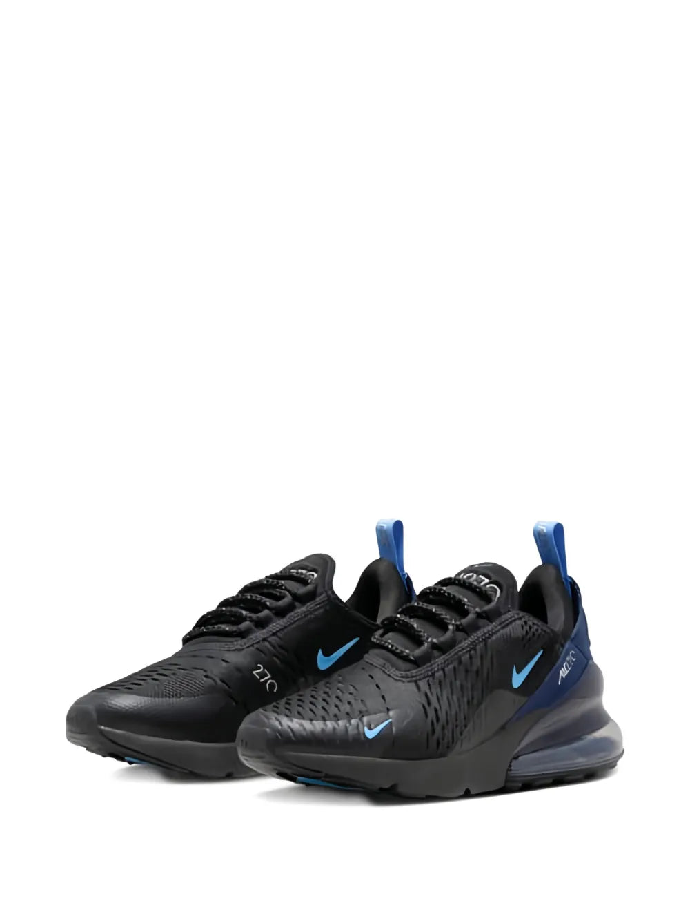 Nike Air Max 270 Black Royal Midnight Navy Sneakers