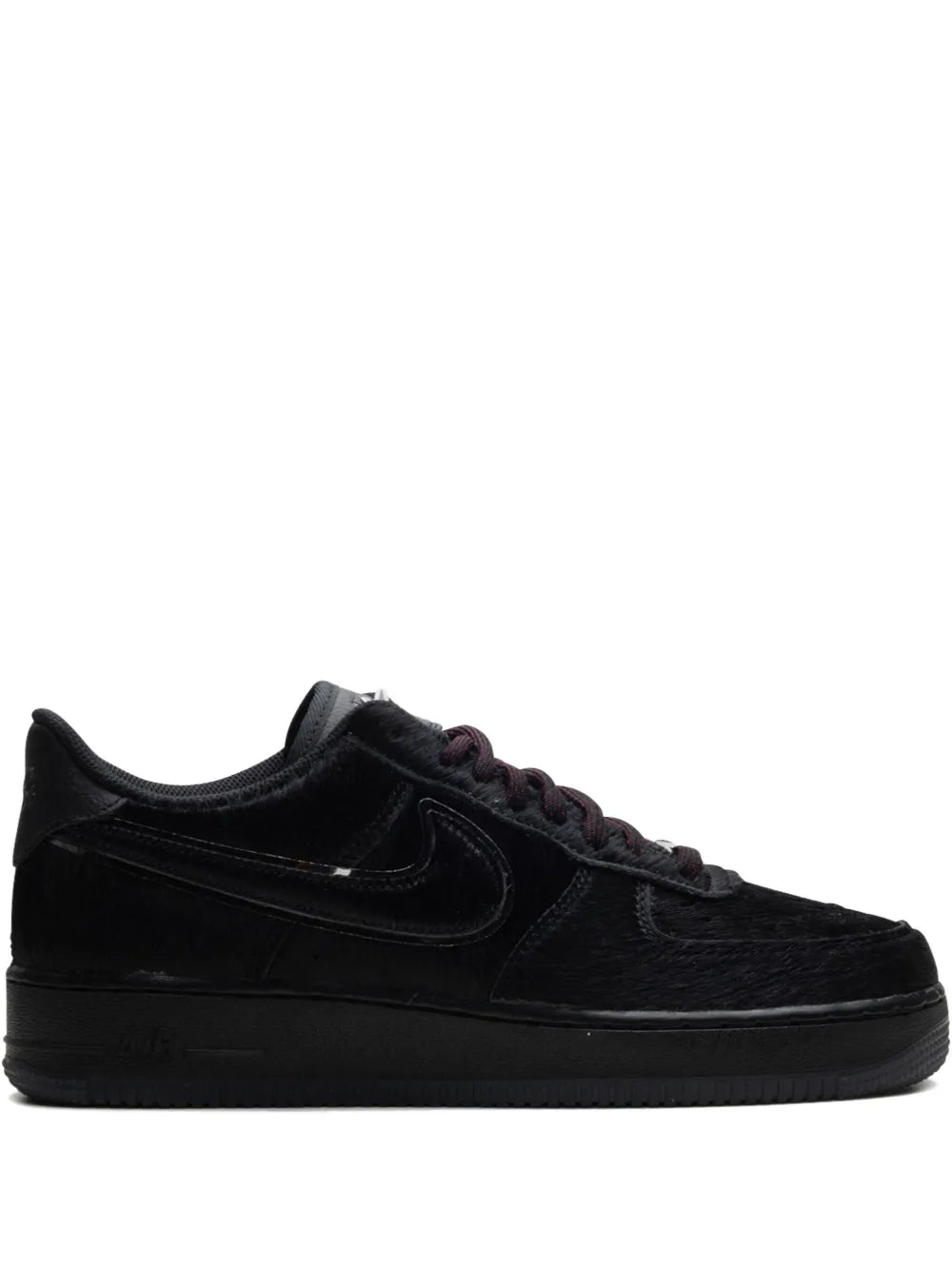 Nike Air Force 1 Low Vuu Panthers Black/Team Maroon/Metallic Silver Sneakers