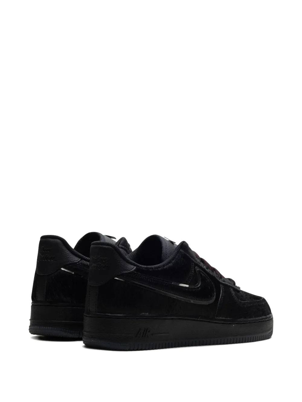 Nike Air Force 1 Low Vuu Panthers Black/Team Maroon/Metallic Silver Sneakers