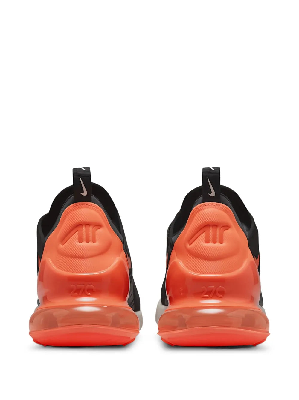 Nike Air Max 270 Black/Total Orange-Bright Crimson Sneakers