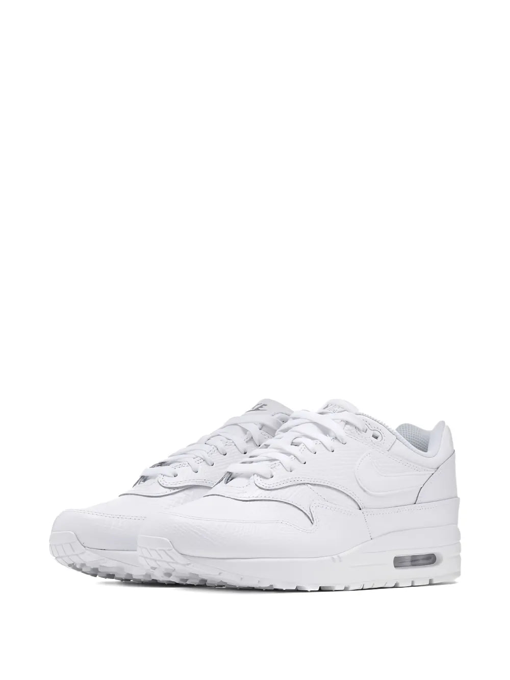 Nike Air Max 1 Premium White Snakeskin Sneakers