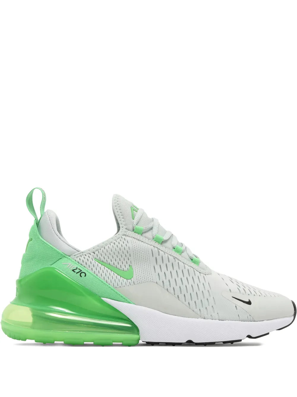 Nike Air Max 270 Light Silver/Green Shock Sneakers