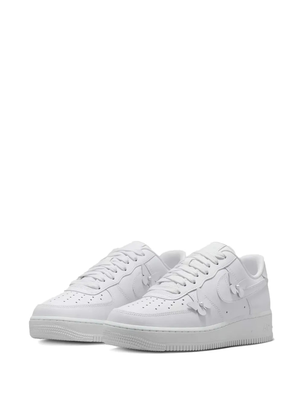 Nike Air Force 1 Flower-Embellished Leather
