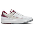 styleora Jordan Men's 2 Retro Low Cherrywood White Cherrywood Red styleora