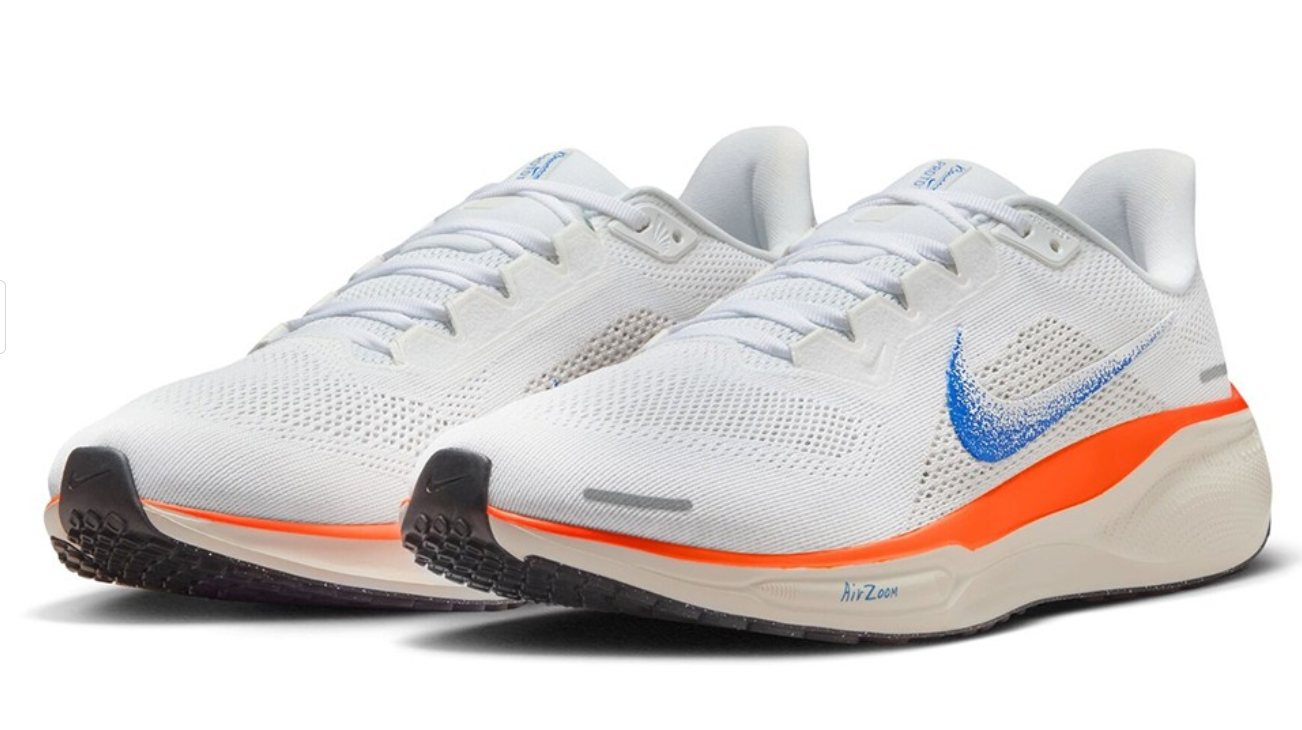 styleora Air Zoom Pegasus 41 Road Running Shoes White Multi-Color styleora