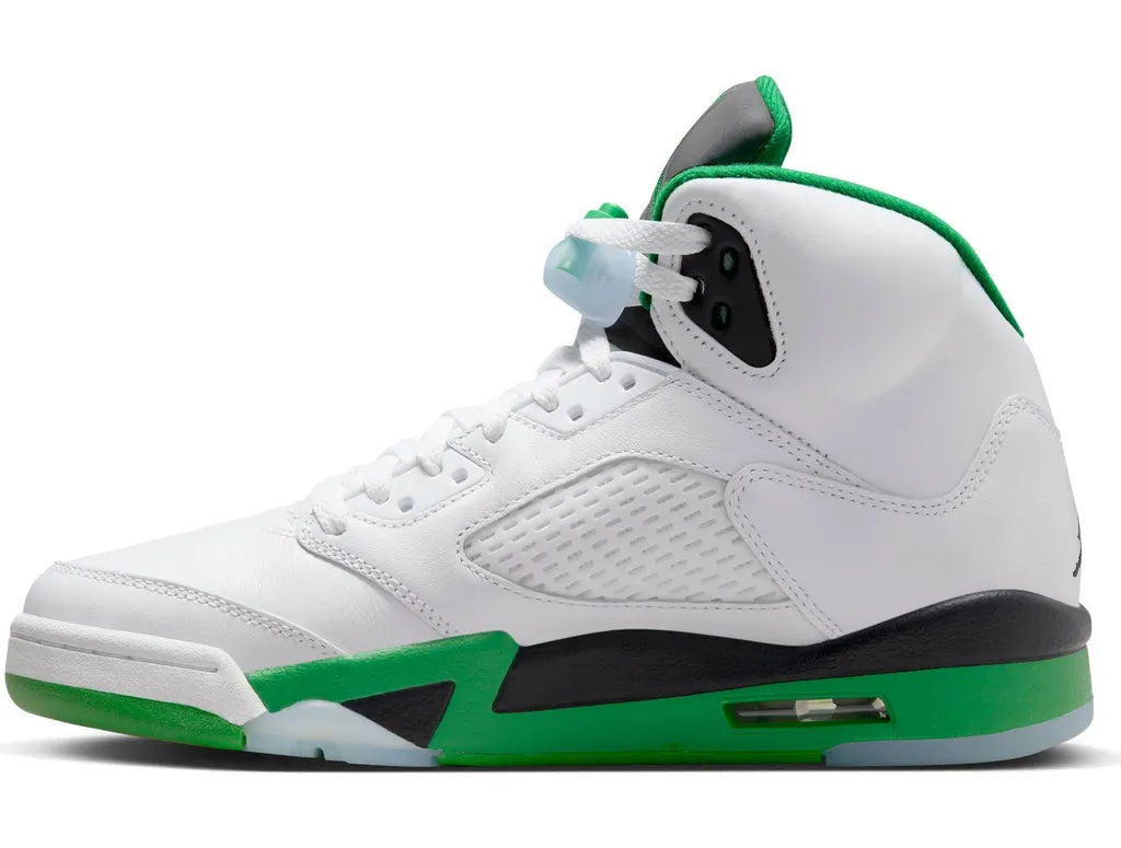 styleora Air Jordan 5 Retro Low Green White Black styleora